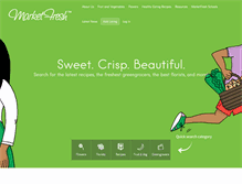 Tablet Screenshot of marketfresh.com.au